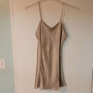 Beautiful Gold Silk Victoria's Secret Nightie